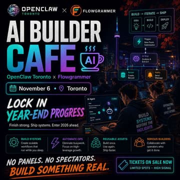 Cover Image for AI Builder Cafe - Finish 2026 Strong