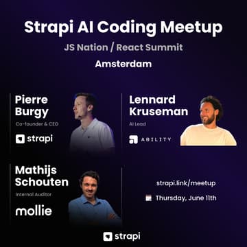 Cover Image for Strapi AI Coding Meetup