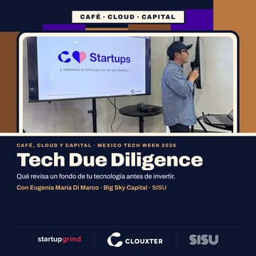 Cover Image for Café, Cloud y Capital: Tech Due Diligence By Clouxter x Big Sky Capital & Sisu