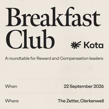 Cover Image for Kota Breakfast Club | A Roundtable for Reward & Comp Leaders