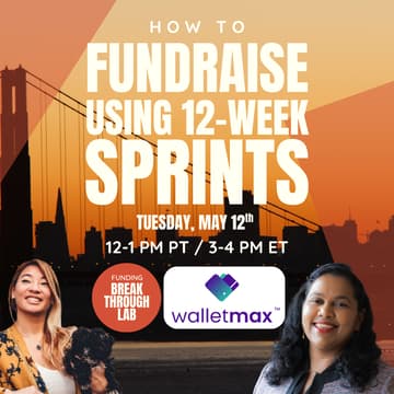 Cover Image for How to Fundraise Using 6-Week Sprints Info Session