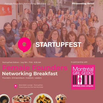 Cover Image for Female Founders Networking Breakfast