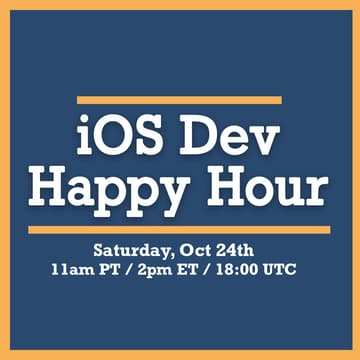 Cover Image for iOSDevHappyHour October