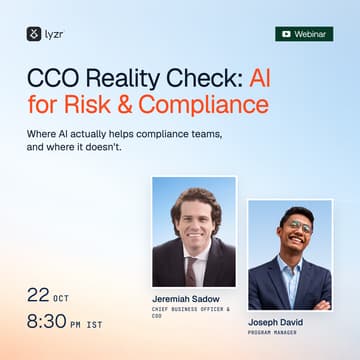 Cover Image for CCO Reality Check: AI for Risk & Compliance