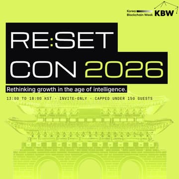 Cover Image for RE:SET CON Seoul 🇰🇷