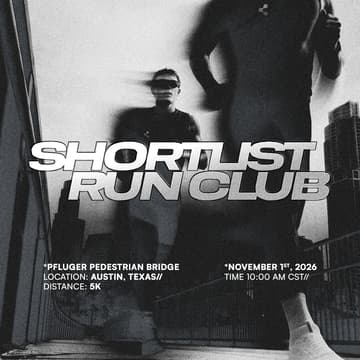 Cover Image for Austin: Shortlist Run Club (Tech, Marketing, Creators)