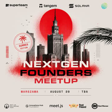 Cover Image for NextGen Founders Meetup Warszawa