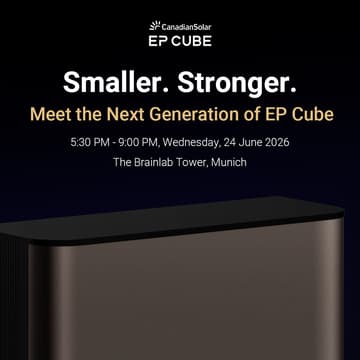 Cover Image for Canadian Solar EP Cube New Product Launch | Intersolar 2026 Side Event