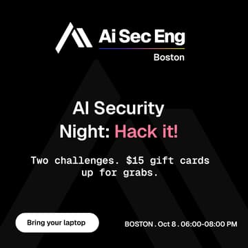 Cover Image for AI Security Night - Hack it!