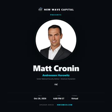 Cover Image for NWC Speaker Series: Matt Cronin, Andreessen Horowitz
