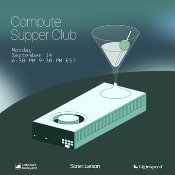 Cover Image for Supper Club: Compute NYC