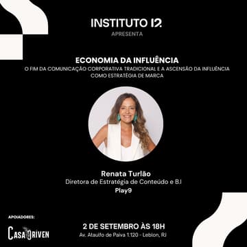 Cover Image for Economia da Influência: O Fim da comunicação corporativa tradicional e a ascensão da influência como estratégia de marca