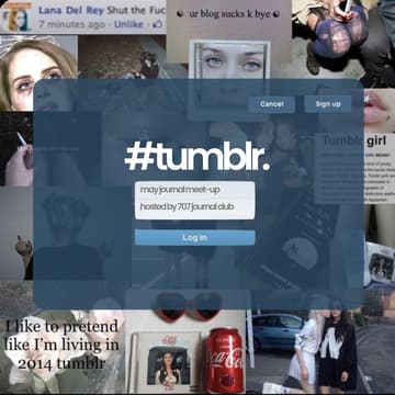Foto de portada de #tumblr journal meet-up