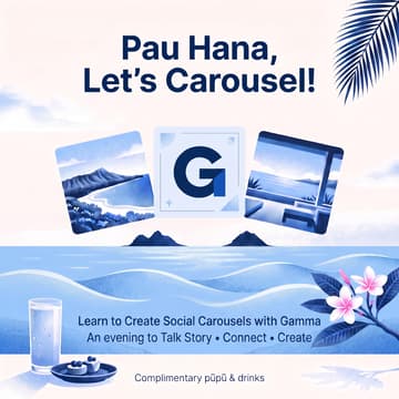 Cover Image for Close the work tabs. Open the pau hana tabs. 🌺