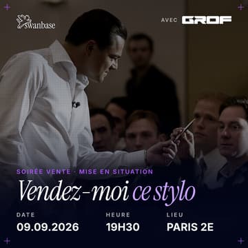 Cover Image for Vendez-moi ce stylo : soirée vente en mise en situation