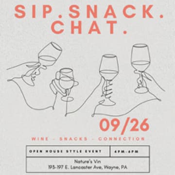Cover Image for Sip. Snack. Chat.
