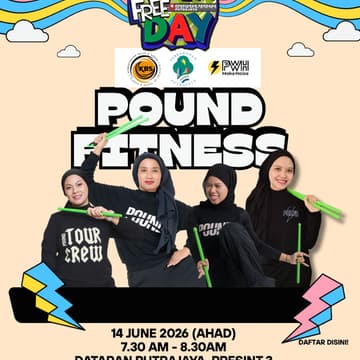 Cover Image for Pound Fitness @ Putrajaya Car Free Day