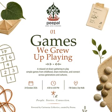Cover Image for Peepal 01 - Games we grew up playing