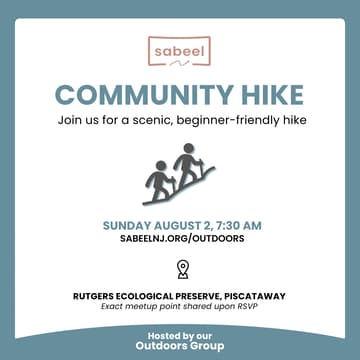 Cover Image for Sabeel - Community Hike
