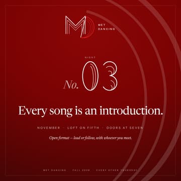 Cover Image for Met Dancing · No. 03