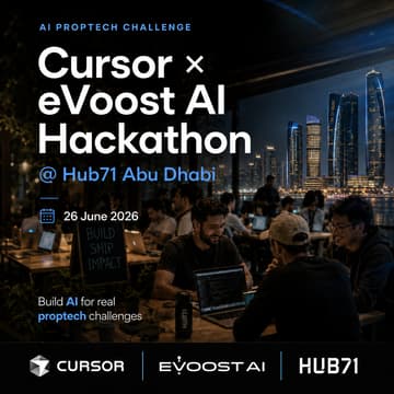 Cover Image for Cursor x eVoost AI - Hackathon @ Hub71 Abu Dhabi