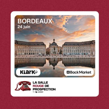 Cover Image for ☎️ La salle Rouge de prospection - Bordeaux