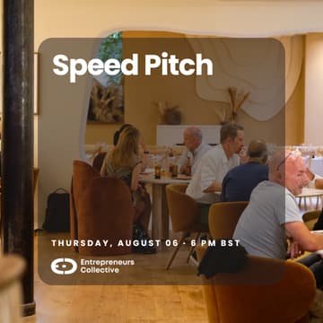 Cover Image for Founder Speed Pitching to Investors