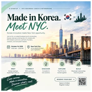 Cover Image for Made in Korea. Meet NYC.