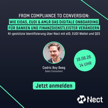 Cover Image for eIDAS, EUDI & AMLR: Höhere Conversions und sinkende Kosten im Bank-Onboarding