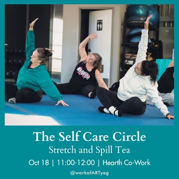 Cover Image for The Self Care Circle: Stretch and Spill Tea