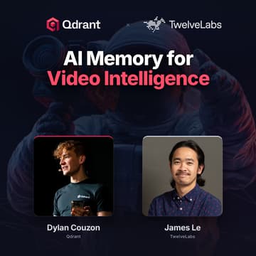Cover Image for TwelveLabs + Qdrant: AI Memory for Video Intelligence