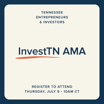 Cover Image for InvestTN AMA July 2026
