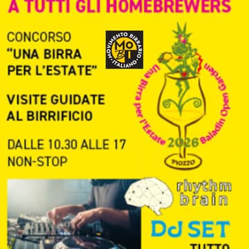 Cover Image for 30 ANNI DI BALADIN: Una Birra per L’Estate, Campionato Homebrewers & Open Day