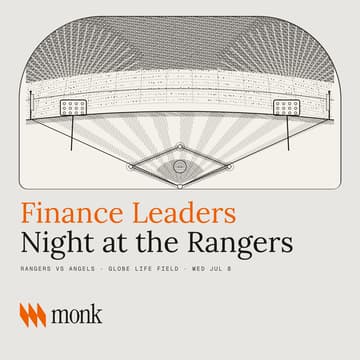 Cover Image for Finance Leaders Night at the Rangers