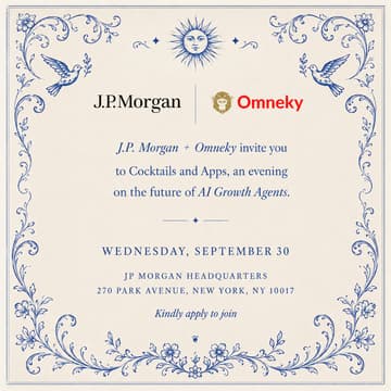 Cover Image for JP Morgan + Omneky: Cocktails and Apps