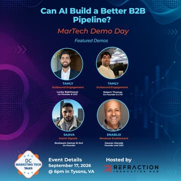 Cover Image for Can AI Build a Better B2B Pipeline? MarTech Demo Day
