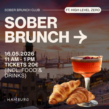 Cover Image for Sober Brunch 🥐🥂