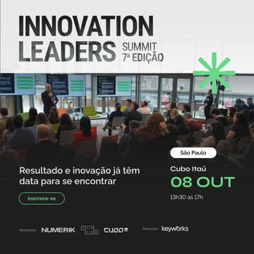 Cover Image for [SP] 7ª edição | Innovation Leaders Summit