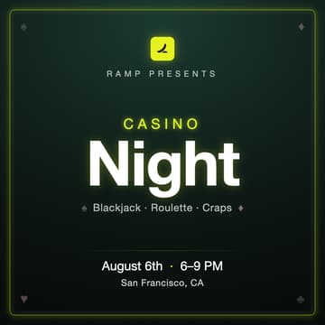 Cover Image for Ramp Casino Night 🎲