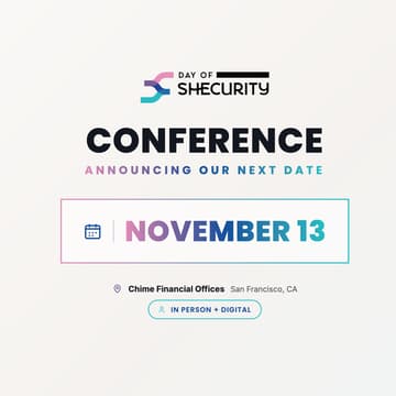 Cover Image for Day of Shecurity Conference 2026 - San Francisco