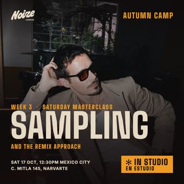Cover Image for Autumn Camp Week 3: Sampling and the Remix Approach (In Studio / En Estudio)