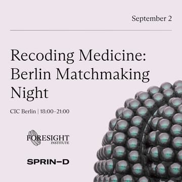 Cover Image for Recoding Medicine: Berlin Matchmaking Night