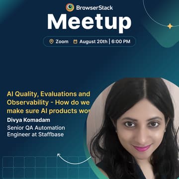 Cover Image for BrowserStack QA Meetup Copenhagen