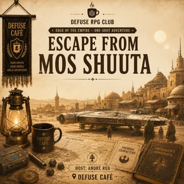 Cover Image for Starwars TTRPG: Edge of the Empire - Escape from Mos Shuuta