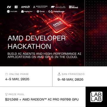 Cover Image for AMD Developer Hackathon - San Francisco