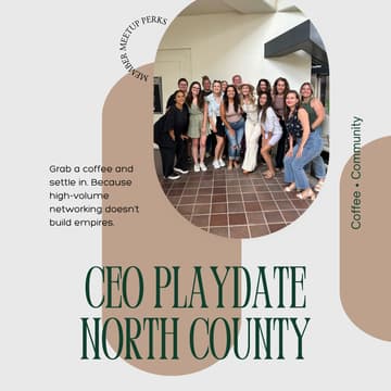 Cover Image for CEO Playdate | NORTH COUNTY