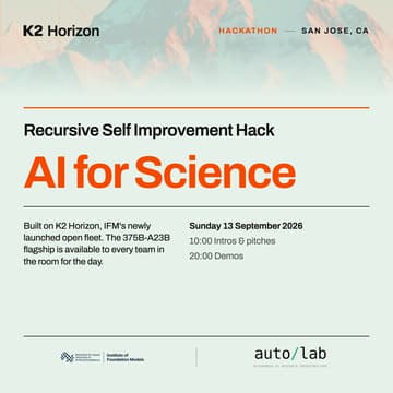 Cover Image for Recursive Self Improvement Hack: AI for Science