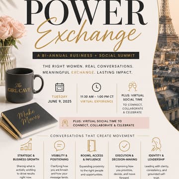 Cover Image for The Power Exchange: Virtual Business + Social Summit