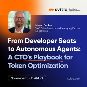 Cover Image for From Developer Seats to Autonomous Agents: A CTO’s Playbook for Token Optimization