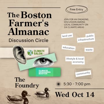 Cover Image for The Boston Farmer's Almanac Discussion Circle